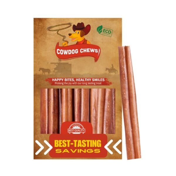 Beef Bully Stick Odor-Free, Beef Collagen Chews